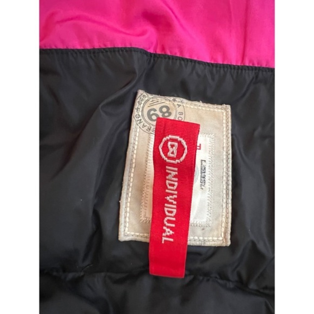 Bogner Fire + Ice Puffer Jacket Women US 8 Black Fur Trim Hood Down Fill - Picture 12 of 16